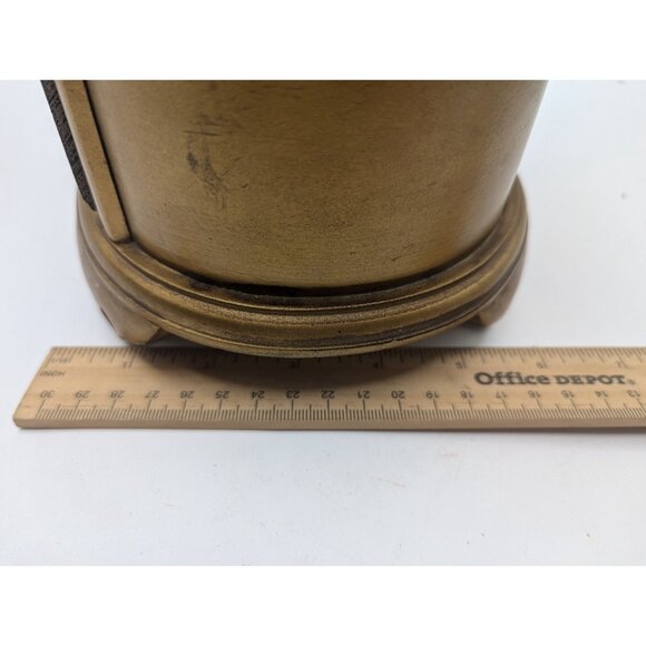 1960's Gold Florentine Musical Jewelry Box 5 Drawer - Picture 14 of 16